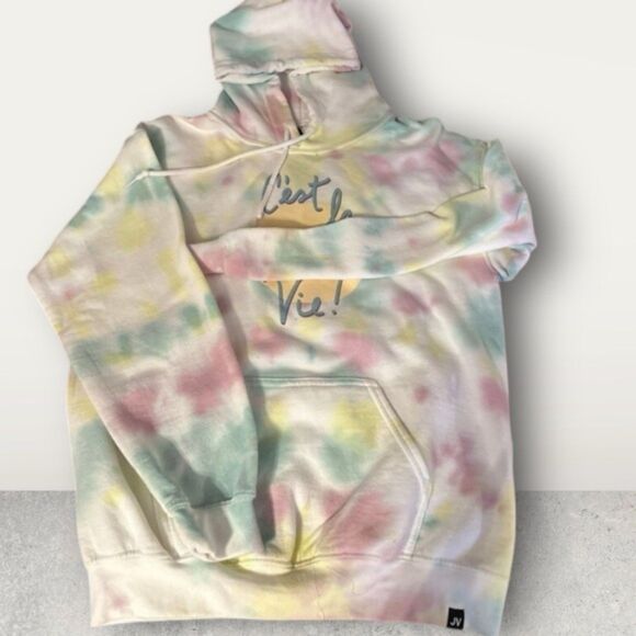 **BOGO** Hoodie C’est La !?$!? Vie by Jac Vanek - Picture 1 of 4
